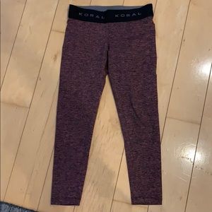 Limited edition Barry’s Bootcamp Koral leggings